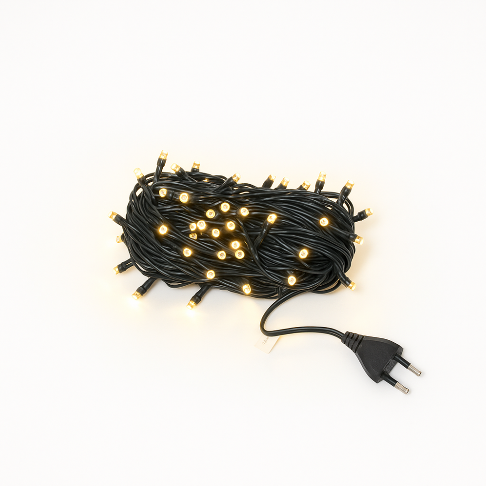 Lampki choinkowe 300 LED biały ciepły zewnętrzne wewnętrzne