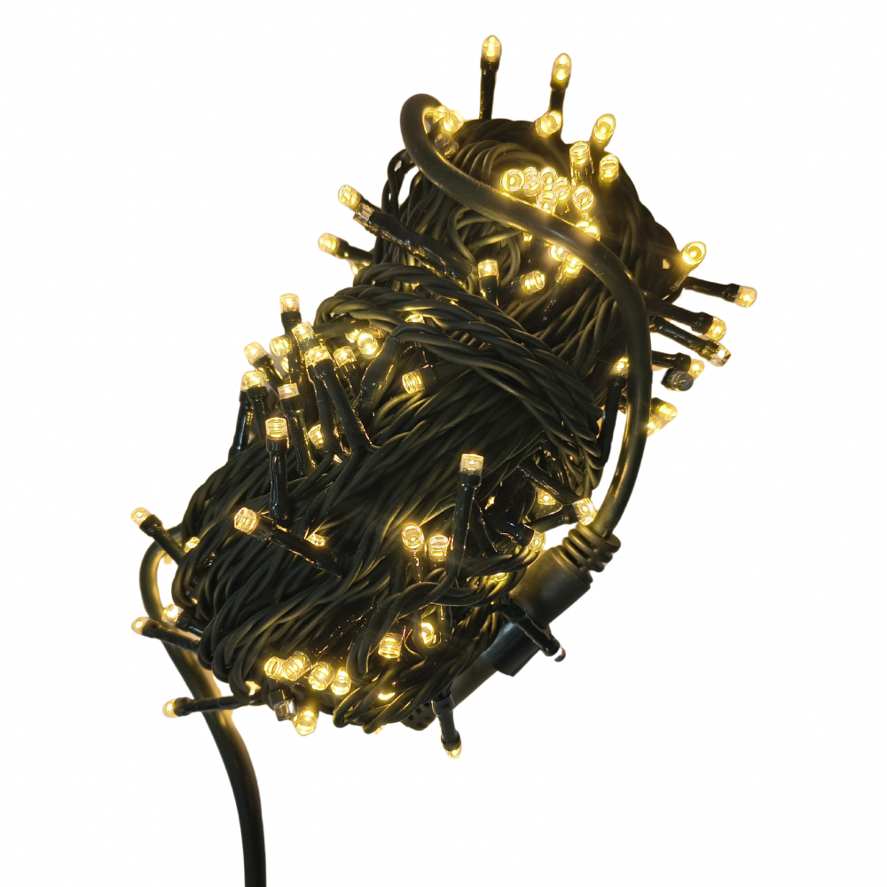 Lampki choinkowe 300 LED flash biały ciepły zewnętrzne wewnętrzne