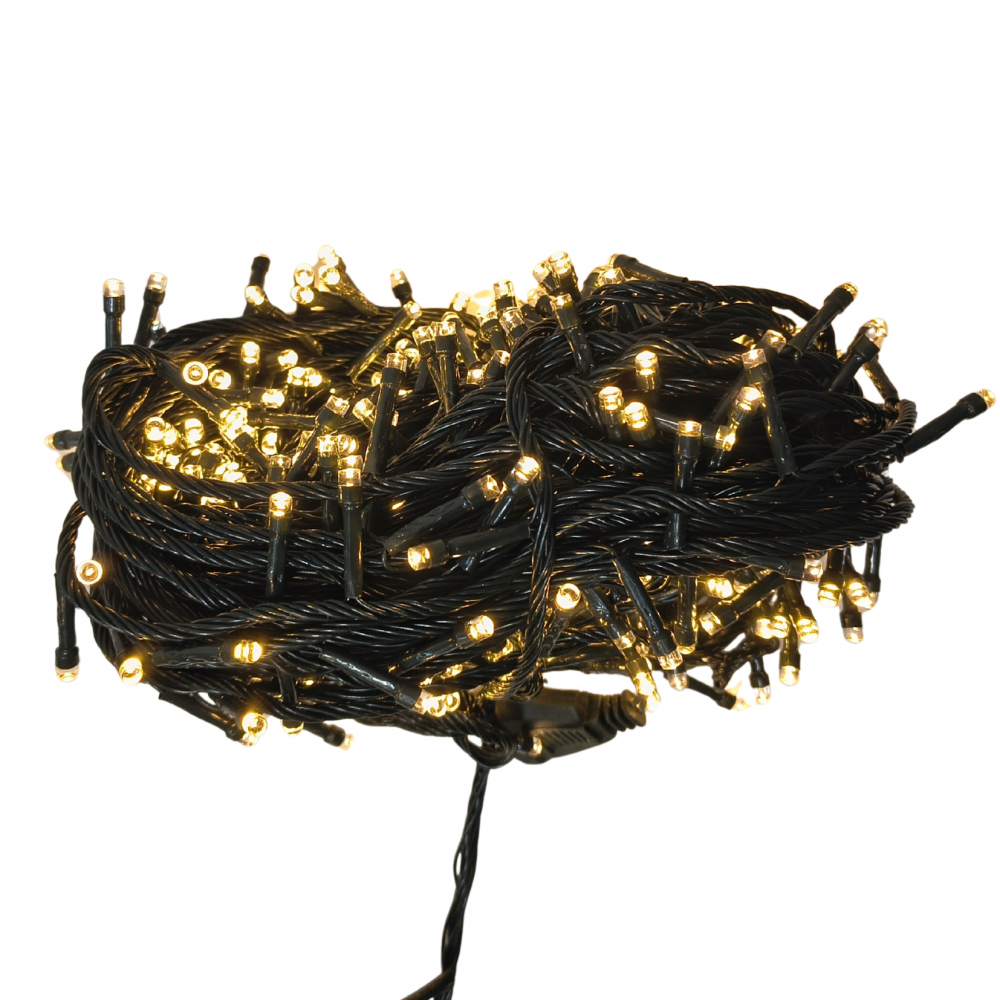 Lampki choinkowe 500 LED biały ciepły zewnętrzne wewnętrzne