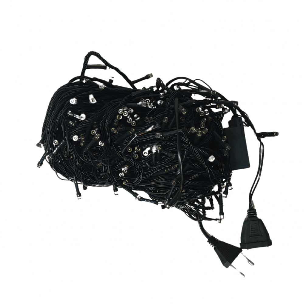 Lampki choinkowe 500 LED biały zimny zewnętrzne wewnętrzne