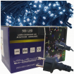 Lampki choinkowe 500 LED flash biały zimny zewnętrzne wewnętrzne
