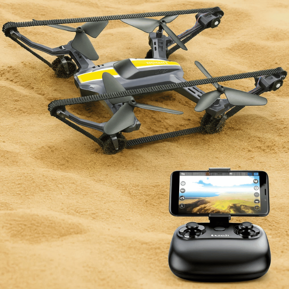 DRON CZOŁG 2w1 X-TANKCOPTER XERALL LATA JEŹDZI KAMERA FPV WiFi 720p HD RTF