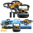 DRON VIVI XERALL MINI KAMERA HD 720p FPV WiFi APLIKACJA AUTO START BATERIE