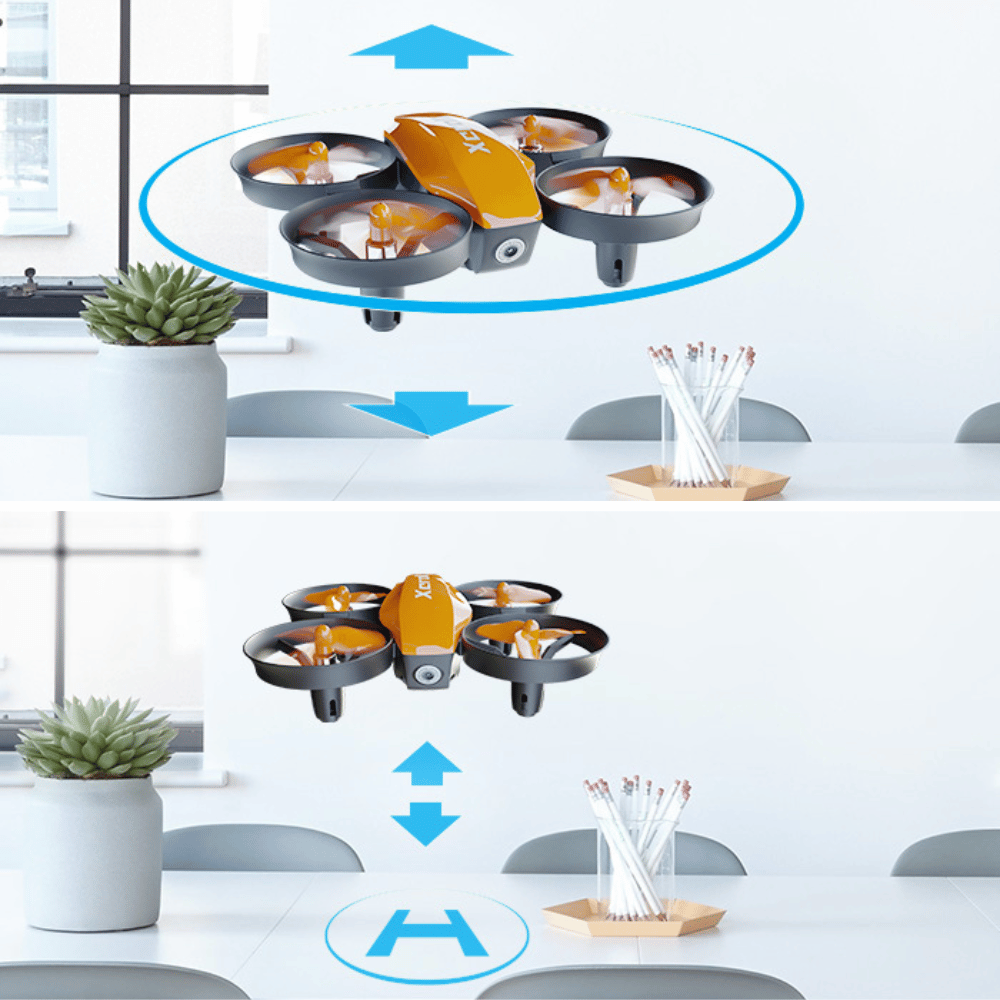 DRON MAYA XERALL MINI FPV WiFi KAMERA 640×480p AUTO START 2x BATERIA RTF