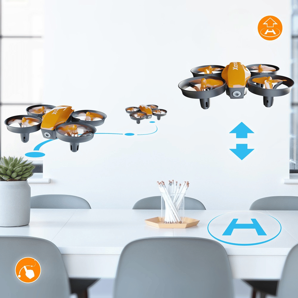 DRON MAYA XERALL MINI FPV WiFi KAMERA 640×480p AUTO START 2x BATERIA RTF