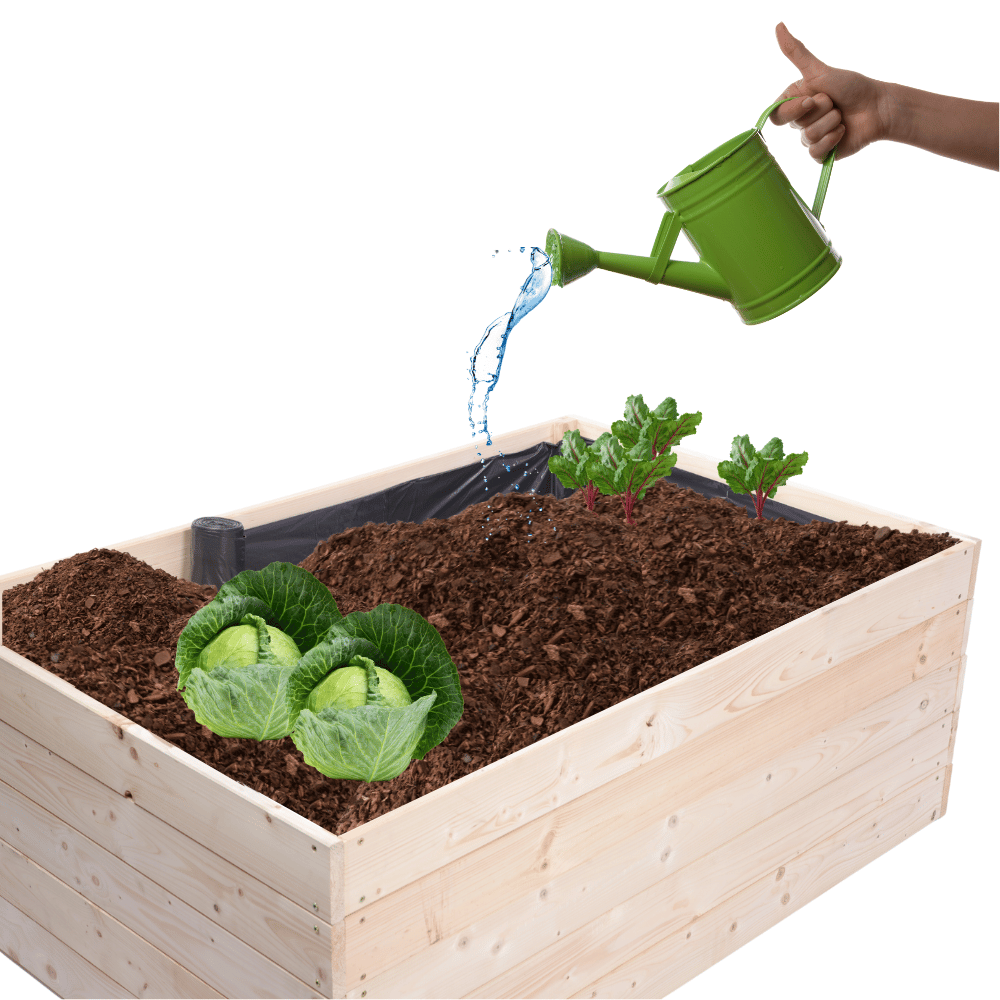 Folia zabezpieczająca do grządek podwyższonych ochrona GRUBA wys.18cm dł. 7,5m