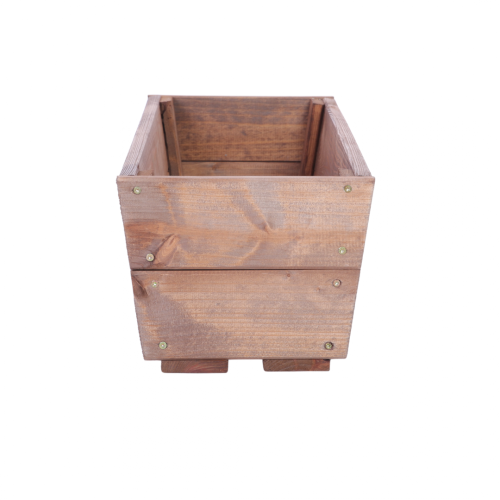 Korytko drewniane na parapet doniczka balkonowa donica impregnat 19x60x30