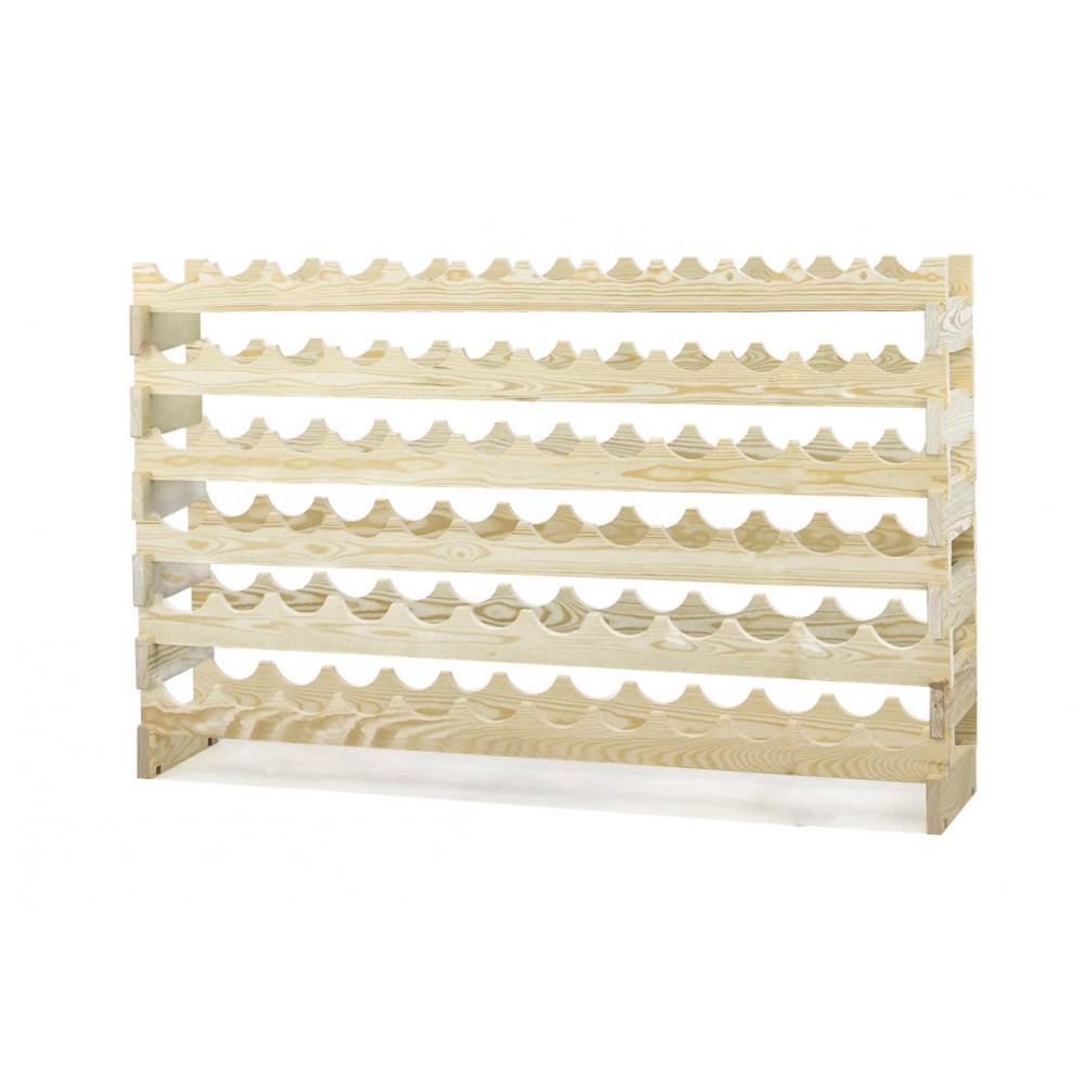 Stojak na alkohol szafka regał na wino butelki MODUŁOWY 72 but TRWAŁY