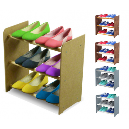 STOJAK NA BUTY REGAŁ NA OBUWIE SZAFKA 3 PÓŁKI 45CM WYPRZEDAŻ PRODUCENT