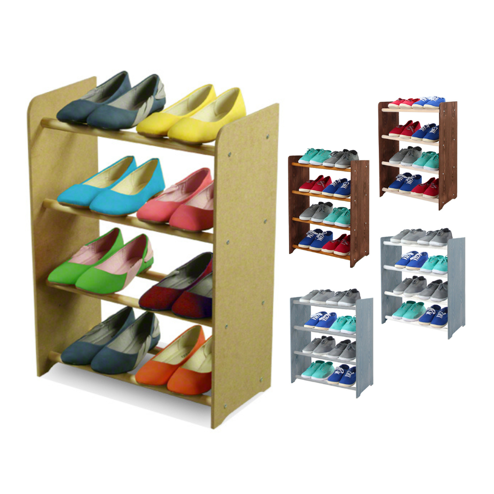 SZAFKA NA BUTY STOJAK NA OBUWIE REGAŁ 4 PÓŁKI 45CM WYPRZEDAŻ PRODUCENT