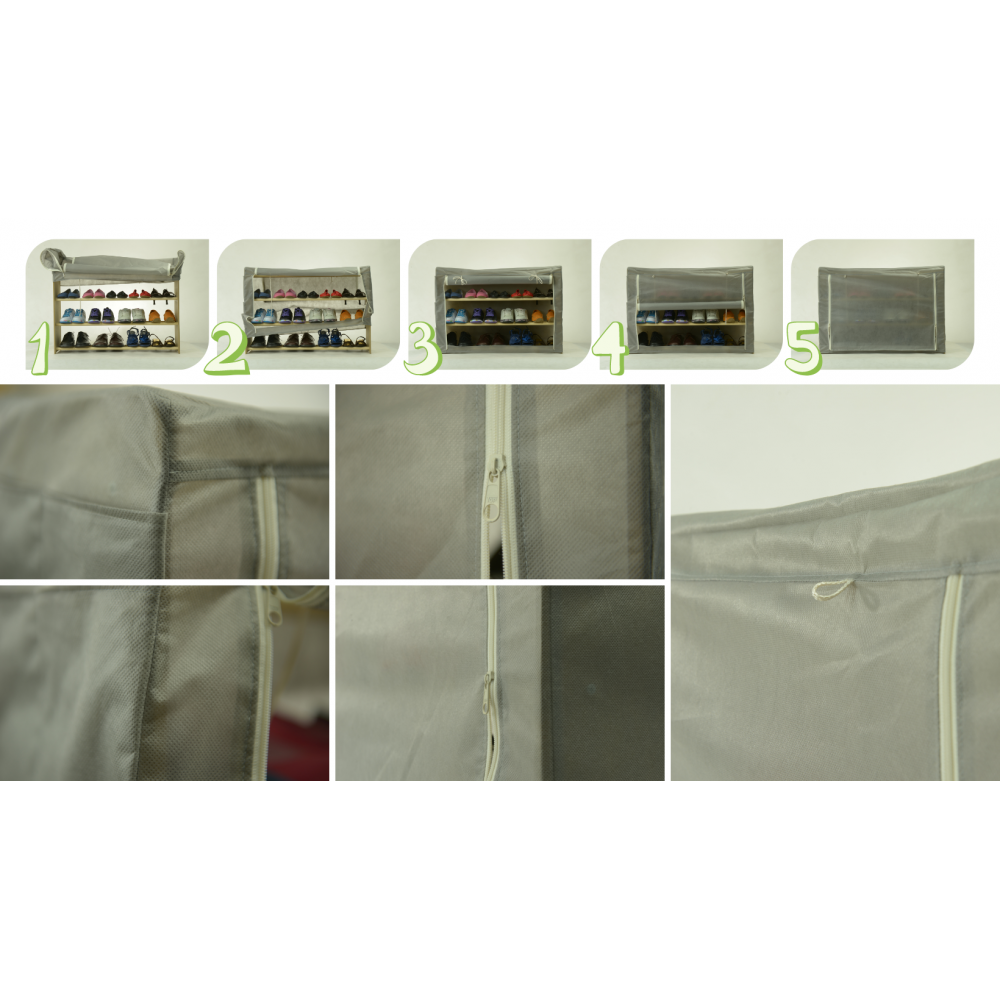 SZAFKA NA BUTY STOJAK NA OBUWIE REGAŁ 4 PÓŁKI 45CM WYPRZEDAŻ PRODUCENT