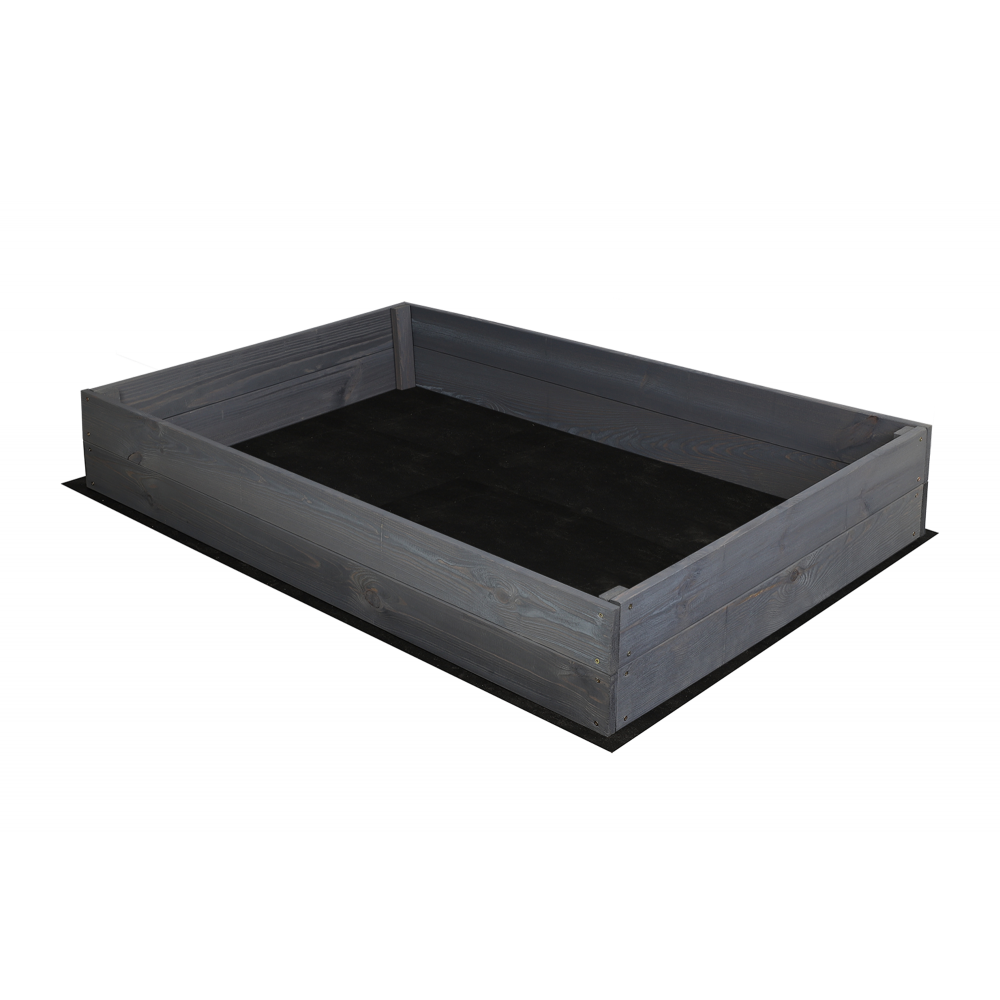 Podwyższona grządka warzywniak skrzynia inspekt donica impregnat 18x120x80