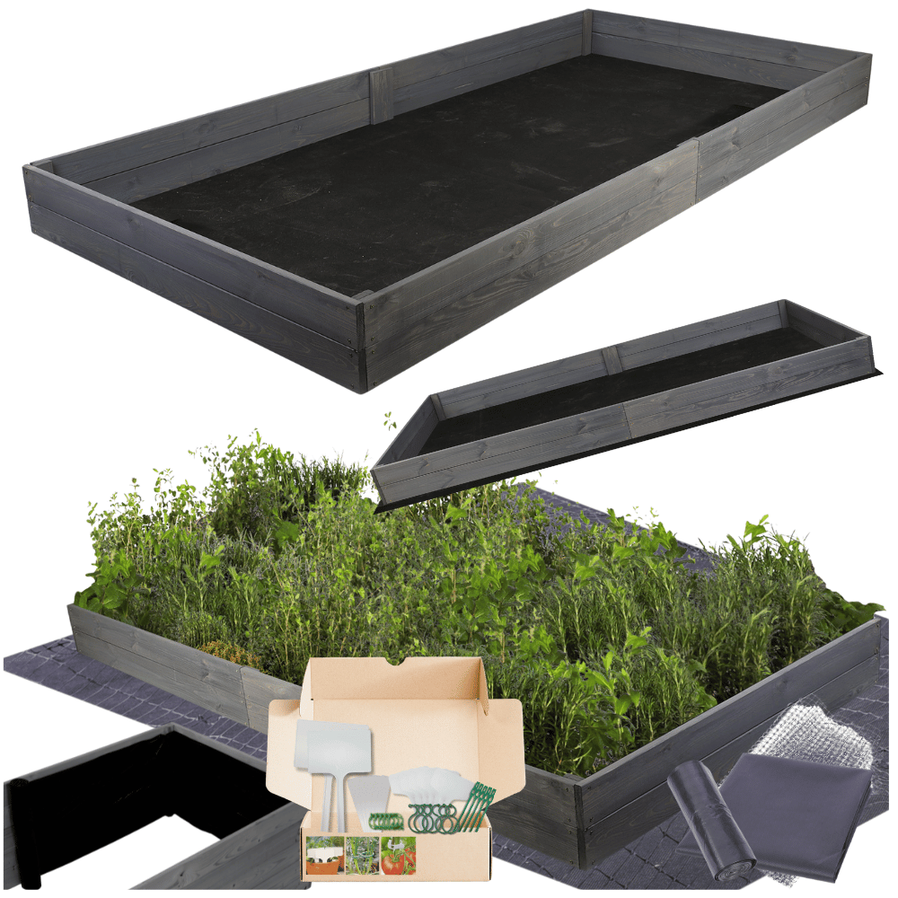 Skrzynie na warzywniak donica grządka podwyższona impregnat 18x240x120