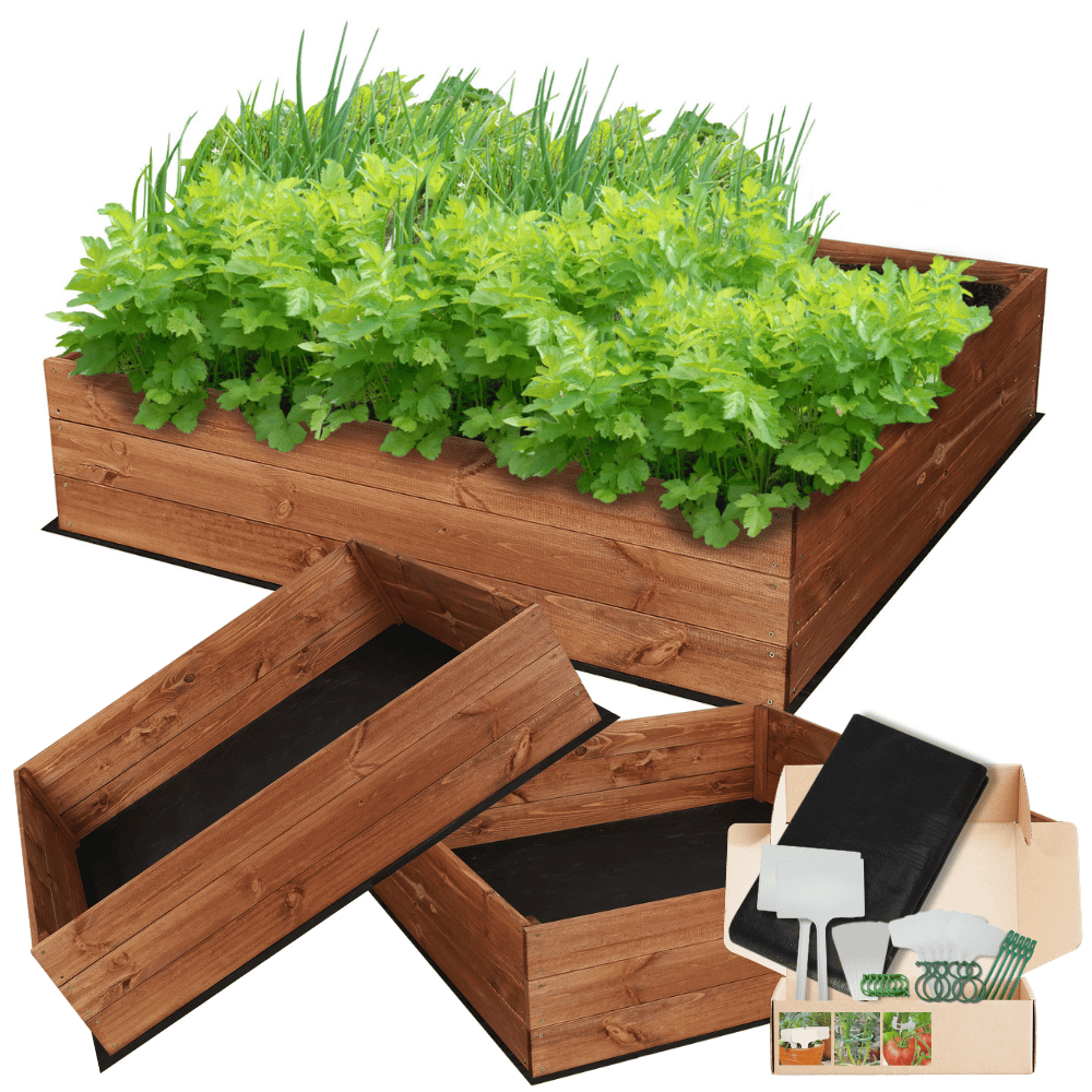 Podwyższona grządka impregnat skrzynia warzywniak inspekt donica 27x80x80