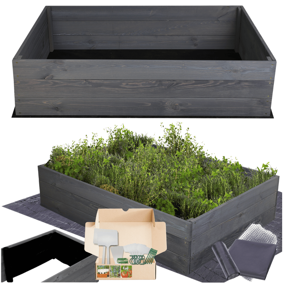 Warzywnik impregnat skrzynia warzywniak inspekt donica grządka 27x120x80