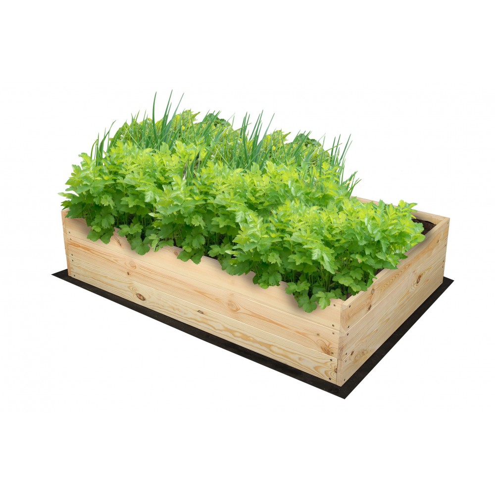 Warzywnik drewniana skrzynia warzywniak inspekt donica grządka 27x120x100