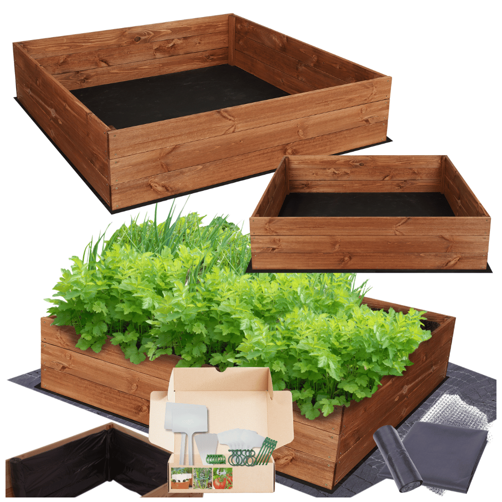 Skrzynie impregnat warzywniak inspekt donica grządka podwyższona 27x120x120