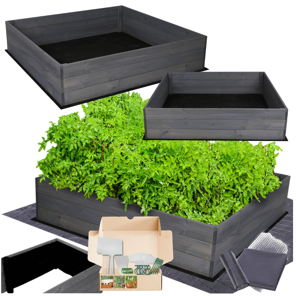 Donica impregnat warzywniak skrzynia inspekt grządka podwyższona 27x120x120