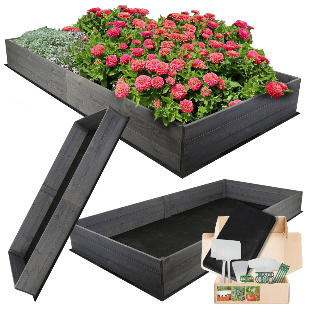 Podwyższona grządka warzywniak skrzynia inspekt donica impregnat 27x240x120