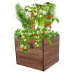 Skrzynia warzywniak inspekt donica grządka podwyższona impregnat 54x90x90