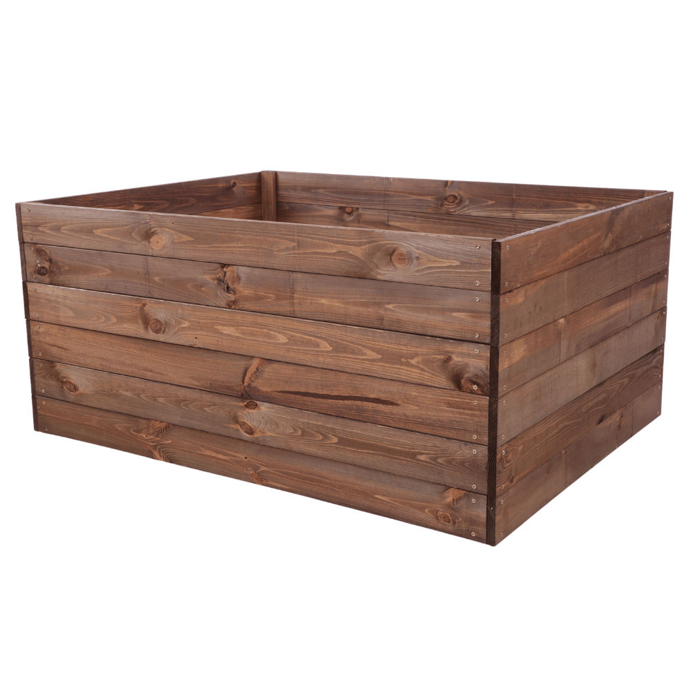 Grządka podwyższona warzywniak skrzynia inspekt donica impregnat 54x120x90