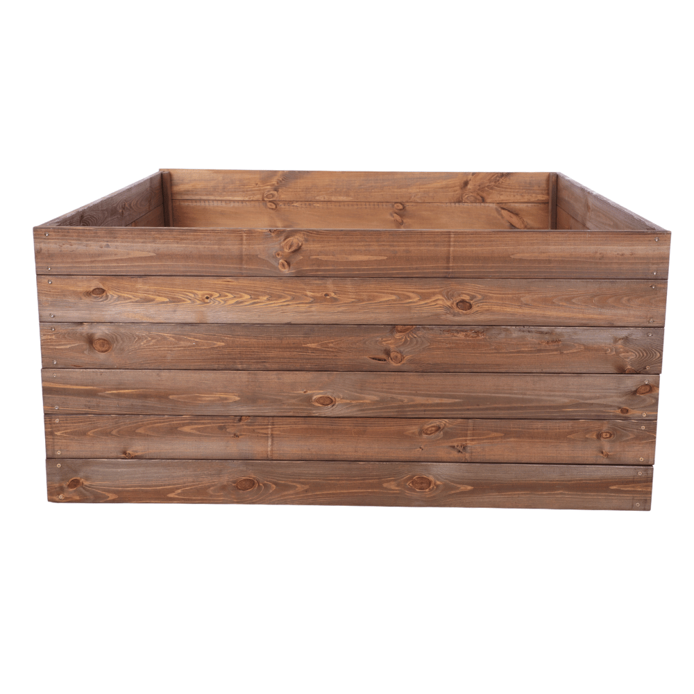 Grządka podwyższona warzywniak skrzynia inspekt donica impregnat 54x120x120