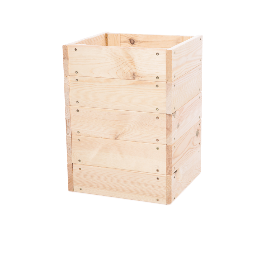 Podwyższona grządka warzywniak skrzynia inspekt donica impregnat 45x30x30