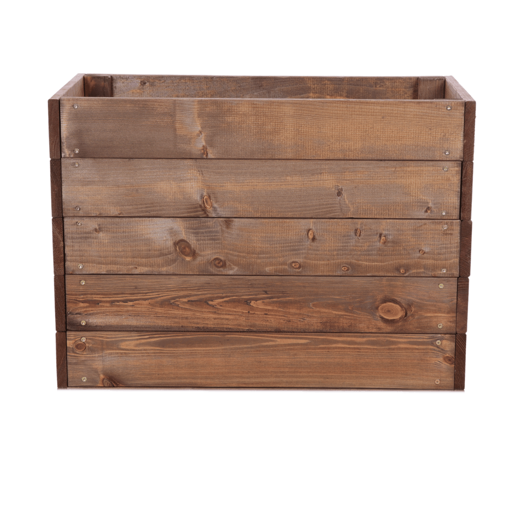 Warzywnik grządka podwyższona skrzynia inspekt donica drewniana 45x30x30