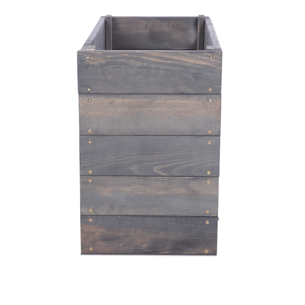 Donica drewniana warzywniak grządka podwyższona skrzynia inspekt 45x60x30