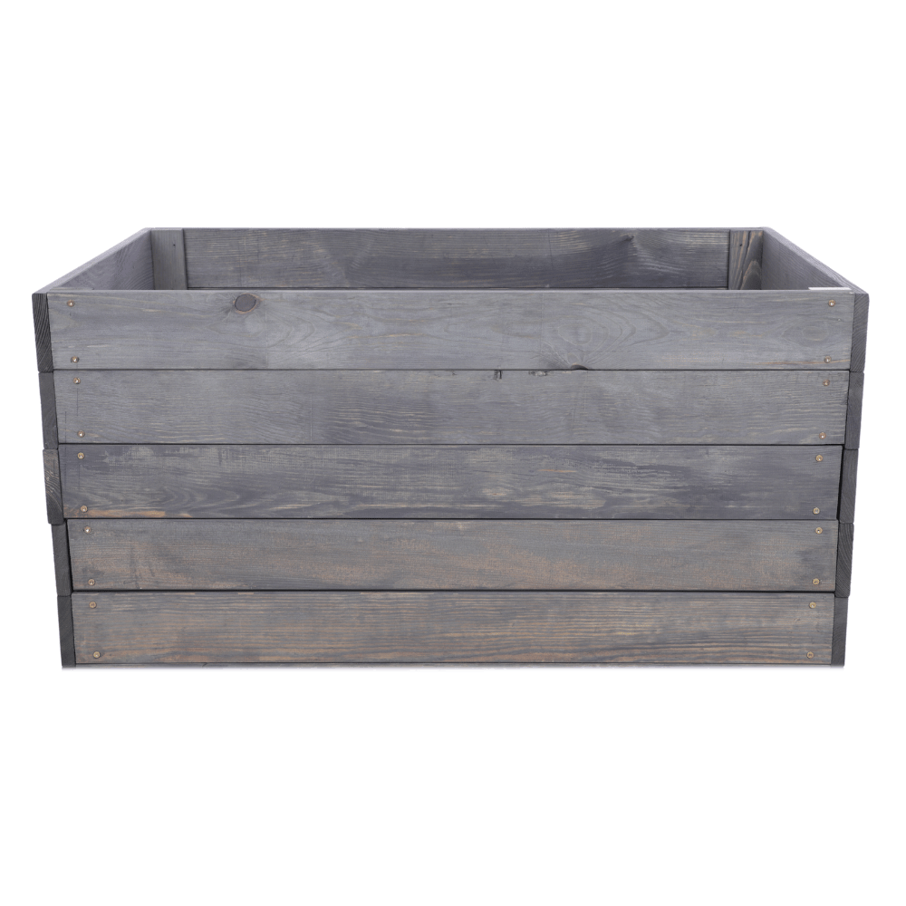 Donica drewniana warzywnik grządka podwyższona skrzynia inspekt 45x60x60