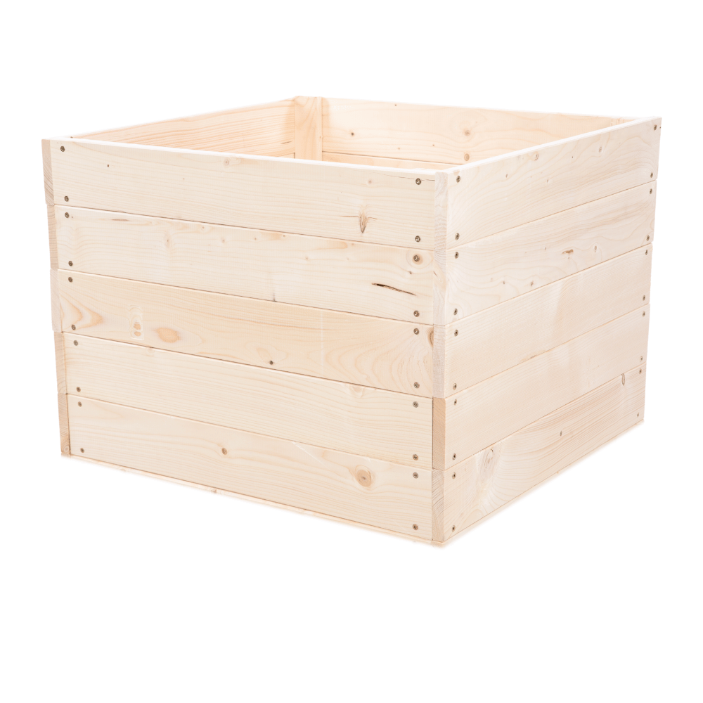 Podwyższona grządka warzywniak skrzynia inspekt donica impregnat 45x60x60