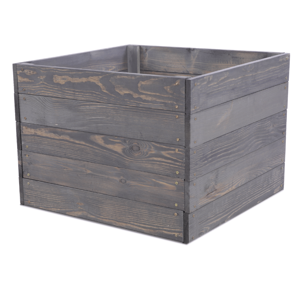 Donica drewniana warzywnik grządka podwyższona skrzynia inspekt 45x80x60