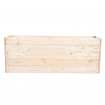 Podwyższona grządka warzywnik drewniany skrzynie inspekt donica 45x120x30