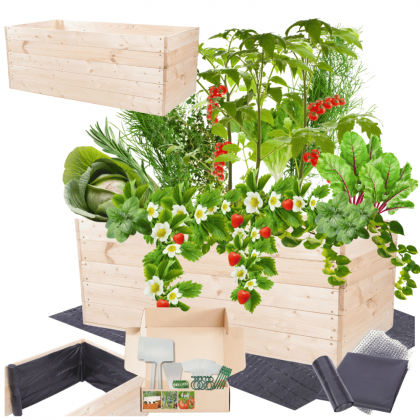 Inspekt donica warzywniak skrzynia grządka podwyższona impregnat 45x120x60