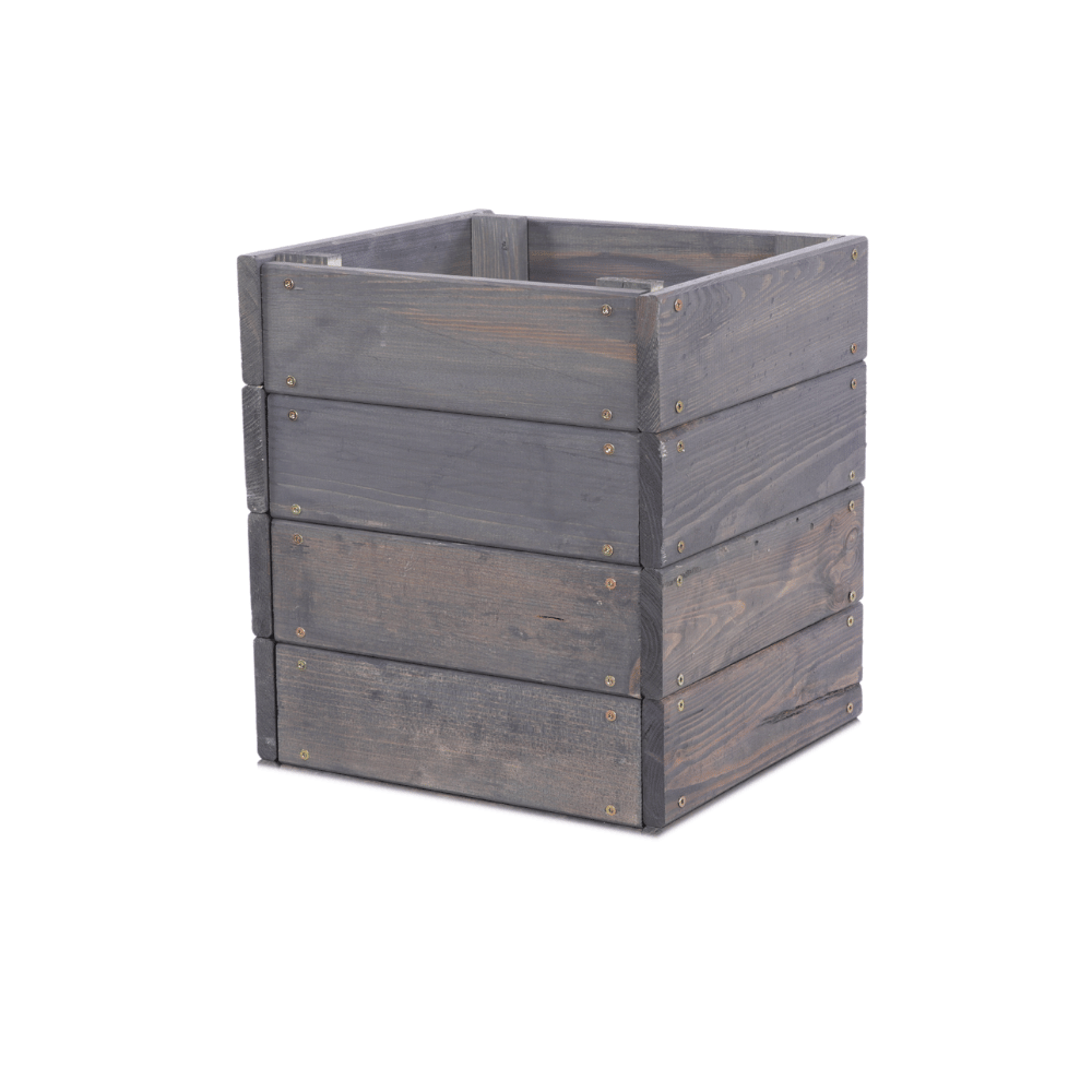 Podwyższona grządka warzywnik drewniany skrzynia inspekt impregnat 36x30x30