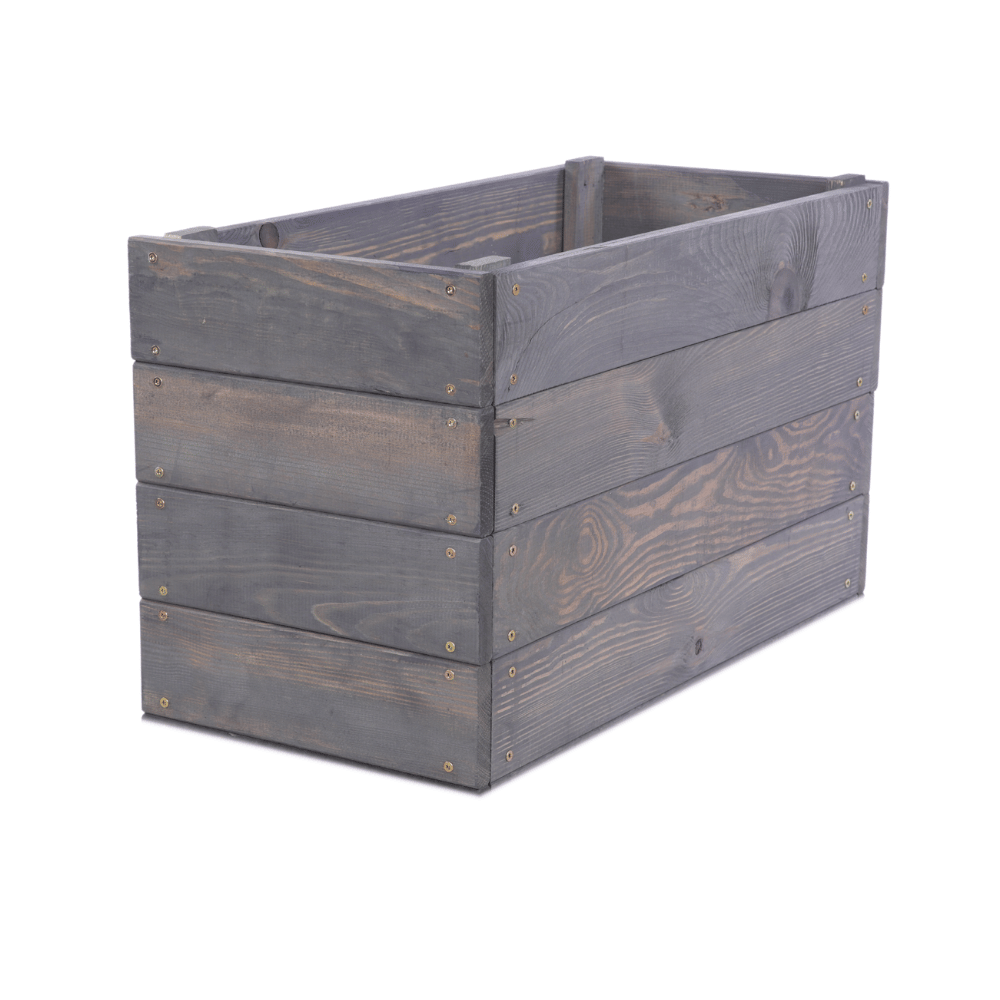 Podwyższona grządka warzywnik drewniany inspekt donica impregnat 36x60x30