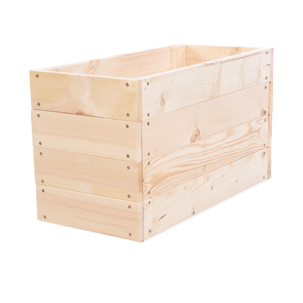 Warzywniak drewniany grządka podwyższona skrzynia trejaż impregnat 36x60x30