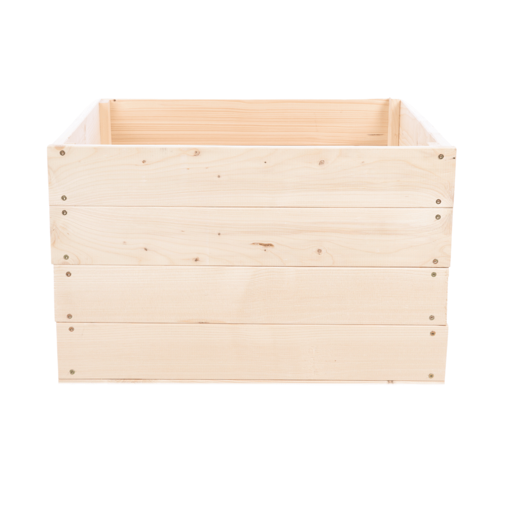 Warzywniak drewniany grządka podwyższona skrzynia trejaż impregnat 36x80x80