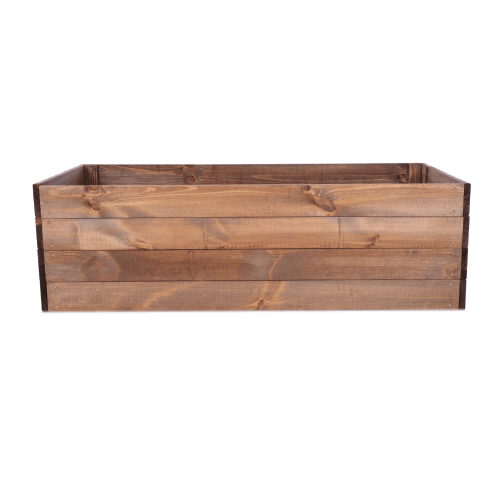 Donica drewniana warzywnik grządka podwyższona skrzynia inspekt 36x120x30