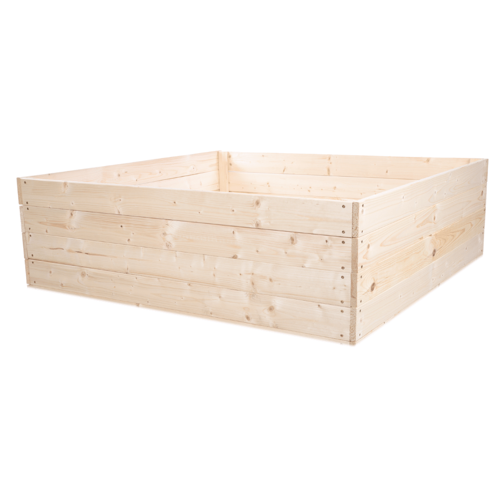 Podwyższona grządka warzywniak skrzynia inspekt donica impregnat 36x120x120