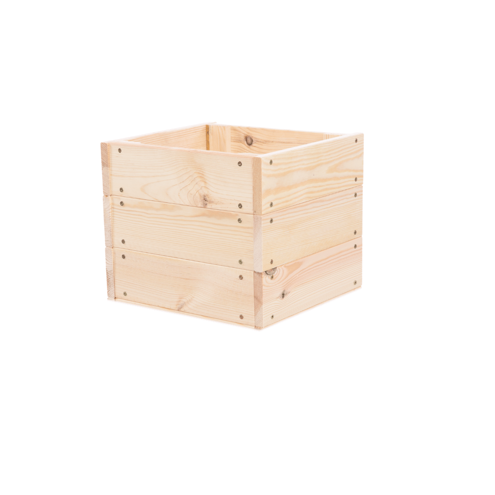 Grządka podwyższona skrzynia warzywniak inspekt donica drewniana 27x30x30