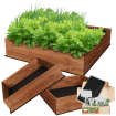 Grządka podwyższona impregnat skrzynia warzywniak inspekt donice 27x80x60