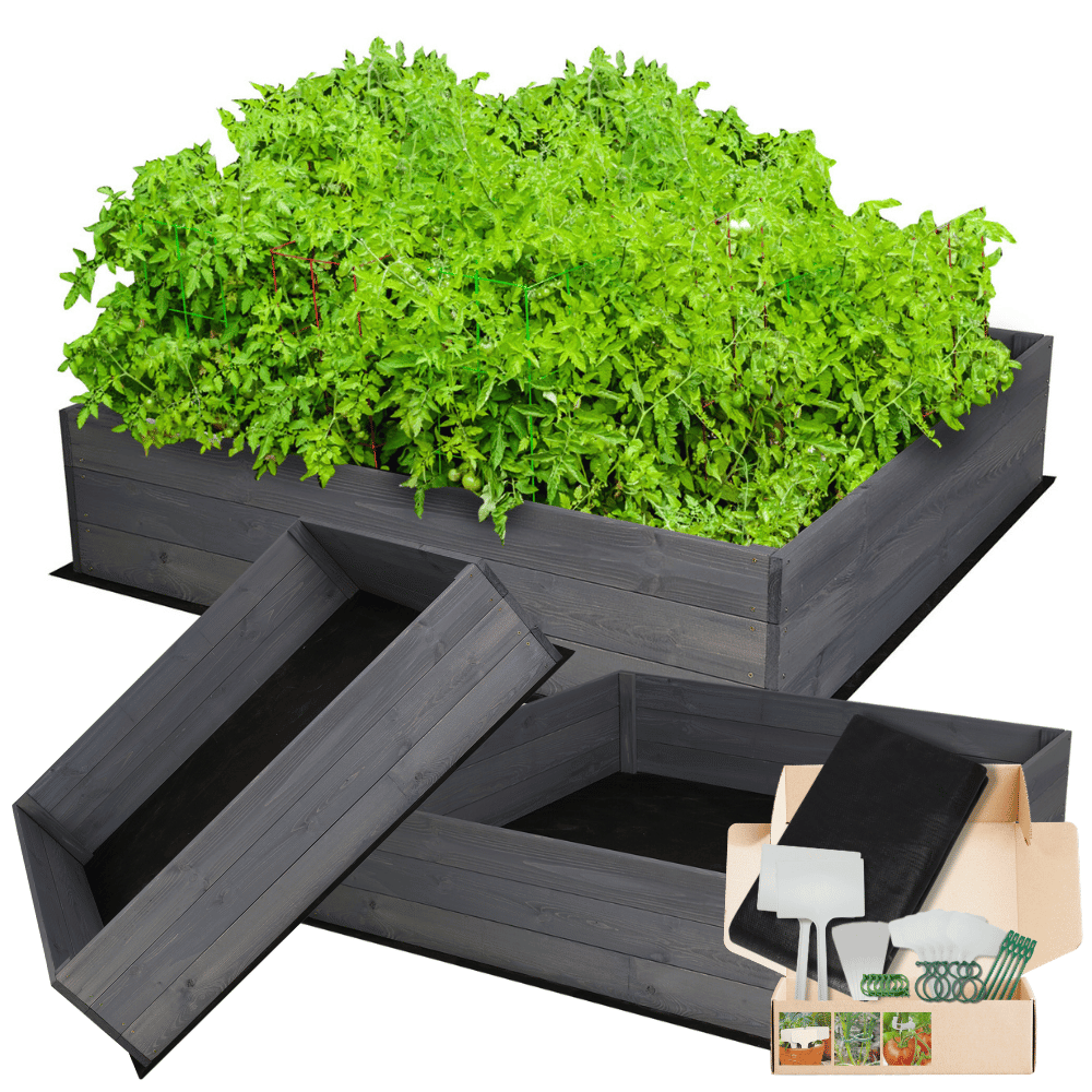 Podwyższona grządka impregnat skrzynie warzywniak inspekt donica 27x90x80