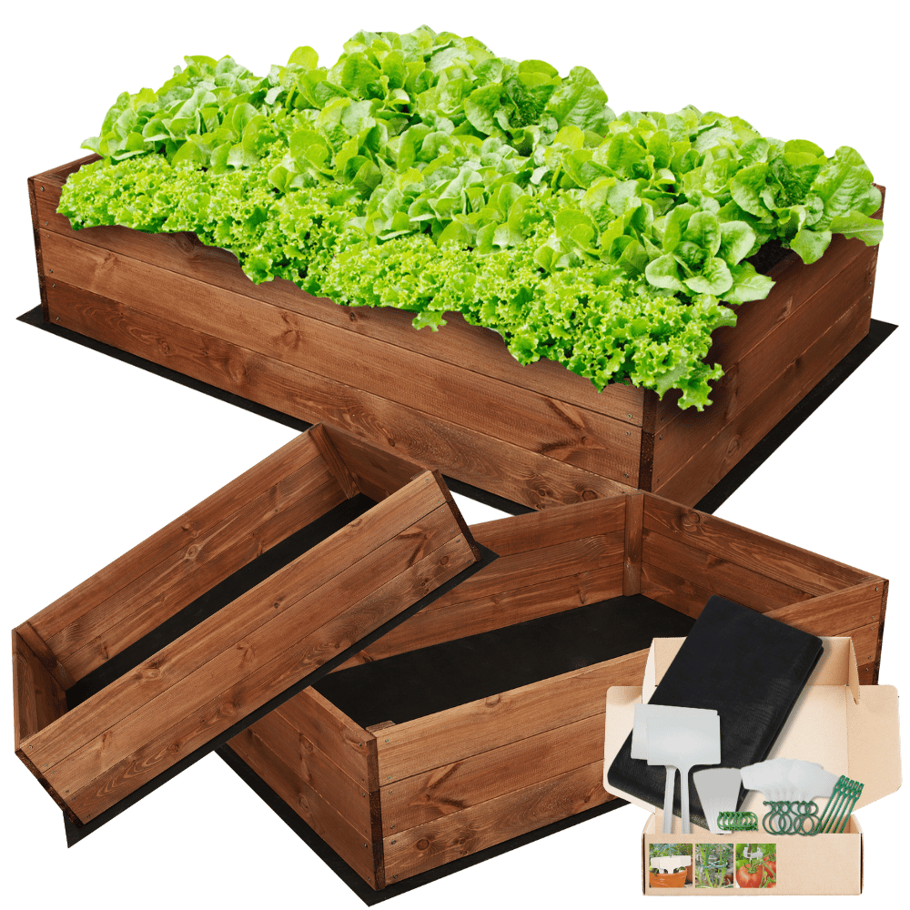 Rabata impregnat warzywniak skrzynia inspekt donica grządka 27x100x90 EKO