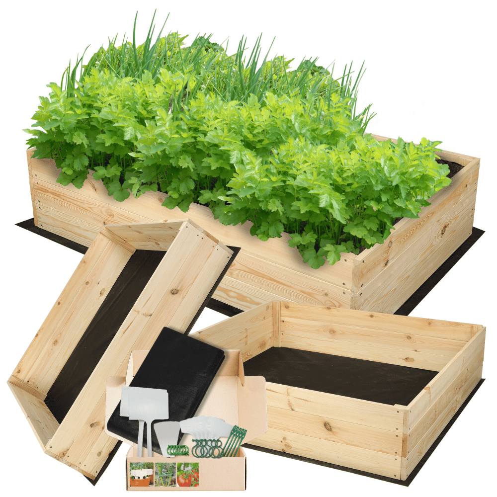 Podwyższona grządka impregnat skrzynia warzywniak zielnik donica 27x100x100