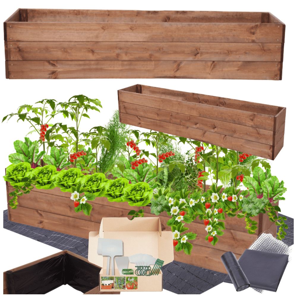 Skrzynie impregnat warzywniak inspekt donica grządka podwyższona 27x120x30