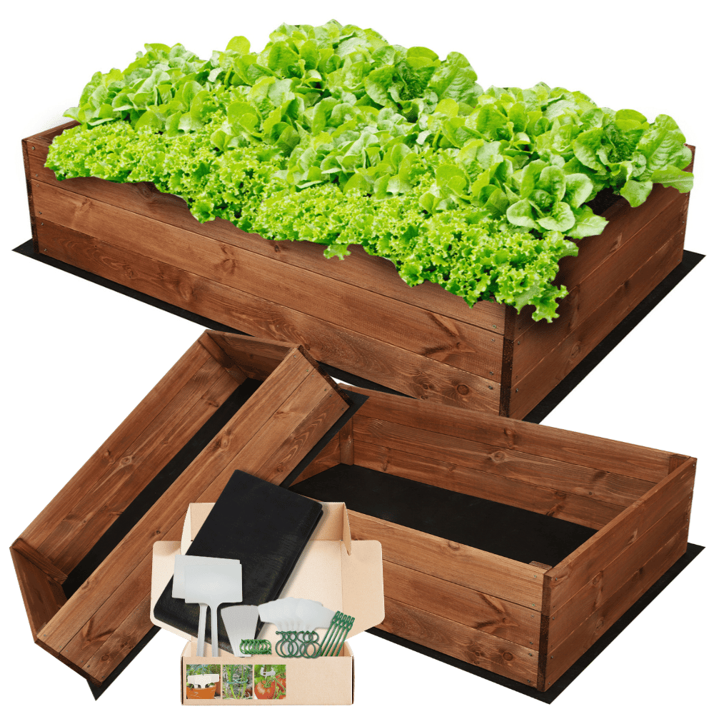 Podwyższona grządka impregnat warzywniak skrzynie inspekt donica 27x120x60