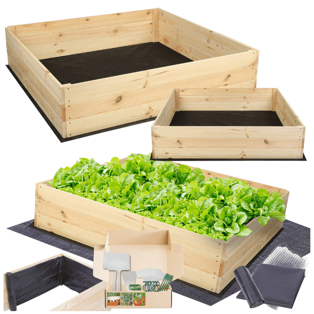 Rabata impregnat warzywniak skrzynia inspekt donica grządka 27x120x120 EKO