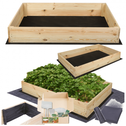Podwyższona skrzynia warzywniak inspekt donica grządka 18x120x60