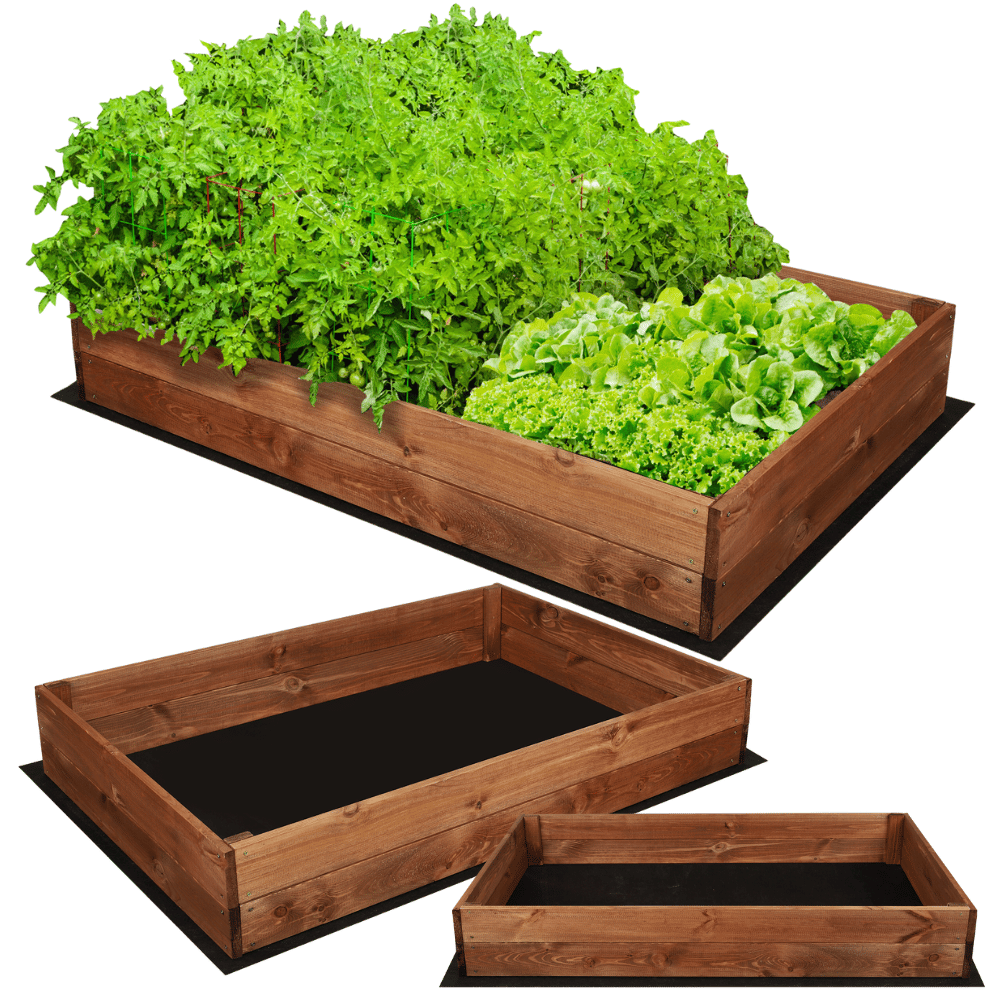 Grządka podwyższona skrzynia warzywniak inspekt donica impregnat 18x120x90